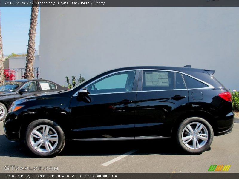Crystal Black Pearl / Ebony 2013 Acura RDX Technology