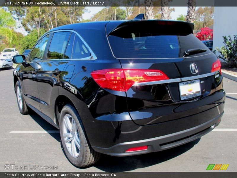Crystal Black Pearl / Ebony 2013 Acura RDX Technology
