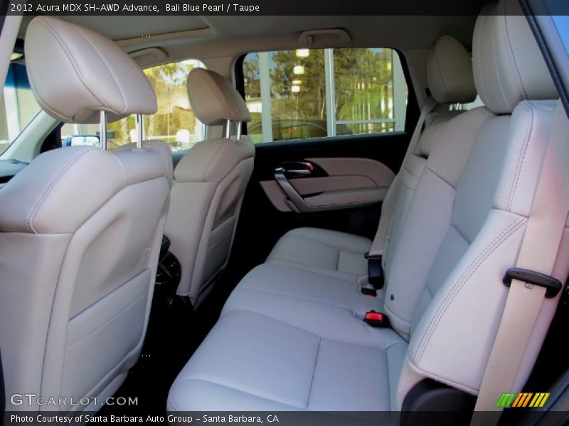 Bali Blue Pearl / Taupe 2012 Acura MDX SH-AWD Advance