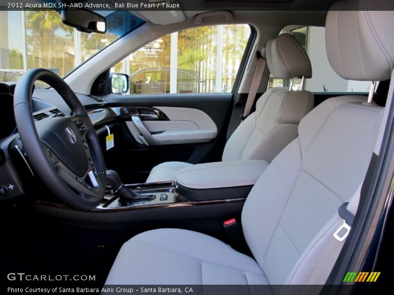 Bali Blue Pearl / Taupe 2012 Acura MDX SH-AWD Advance
