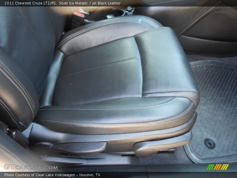Silver Ice Metallic / Jet Black Leather 2011 Chevrolet Cruze LTZ/RS