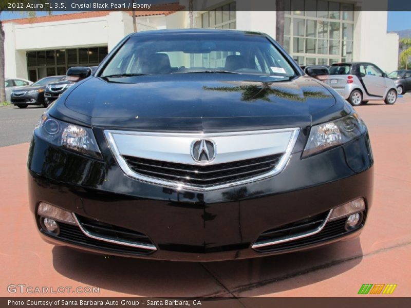 Crystal Black Pearl / Ebony 2012 Acura TL 3.5