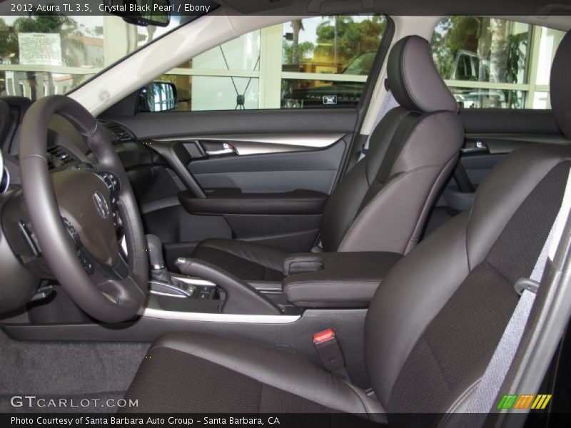 Crystal Black Pearl / Ebony 2012 Acura TL 3.5