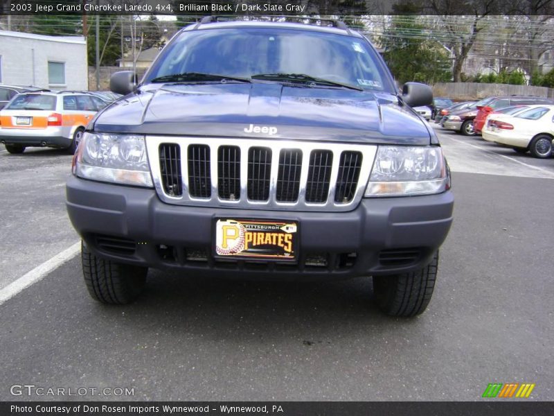 Brilliant Black / Dark Slate Gray 2003 Jeep Grand Cherokee Laredo 4x4