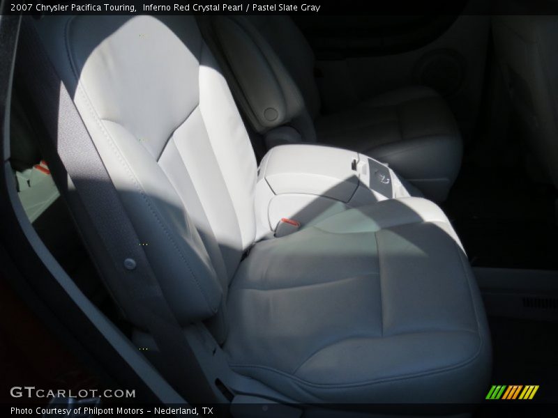 Inferno Red Crystal Pearl / Pastel Slate Gray 2007 Chrysler Pacifica Touring
