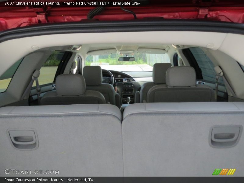 Inferno Red Crystal Pearl / Pastel Slate Gray 2007 Chrysler Pacifica Touring