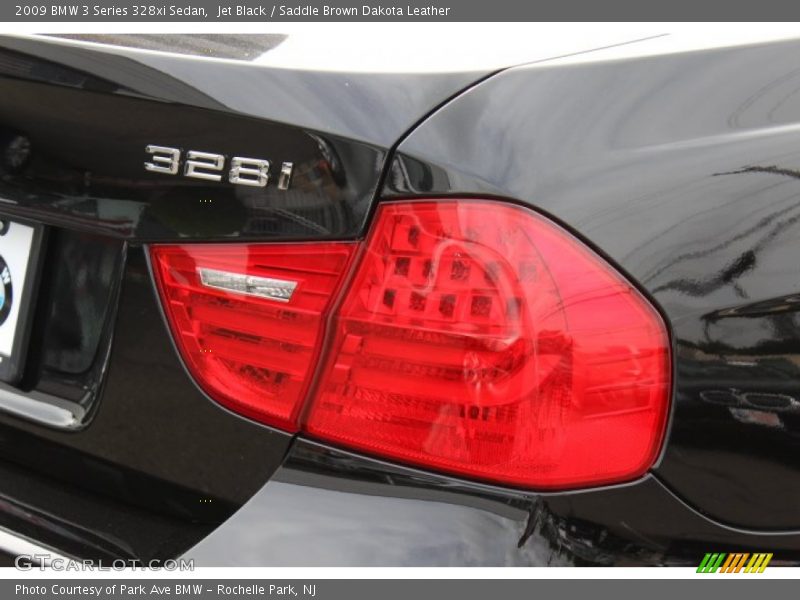 Jet Black / Saddle Brown Dakota Leather 2009 BMW 3 Series 328xi Sedan