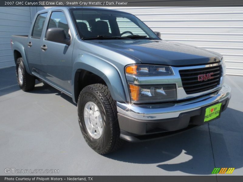 Stealth Gray Metallic / Dark Pewter 2007 GMC Canyon SLE Crew Cab