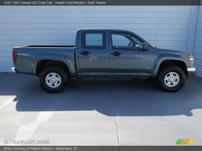 Stealth Gray Metallic / Dark Pewter 2007 GMC Canyon SLE Crew Cab