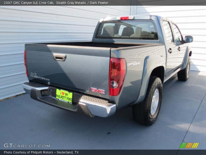 Stealth Gray Metallic / Dark Pewter 2007 GMC Canyon SLE Crew Cab