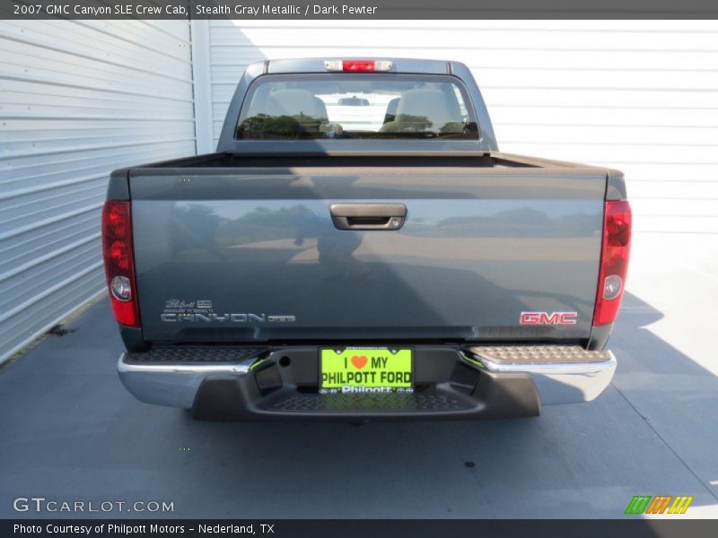 Stealth Gray Metallic / Dark Pewter 2007 GMC Canyon SLE Crew Cab