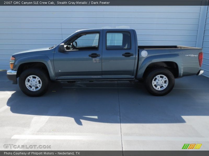 Stealth Gray Metallic / Dark Pewter 2007 GMC Canyon SLE Crew Cab