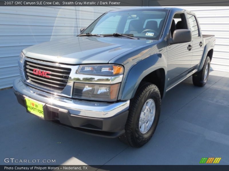 Stealth Gray Metallic / Dark Pewter 2007 GMC Canyon SLE Crew Cab
