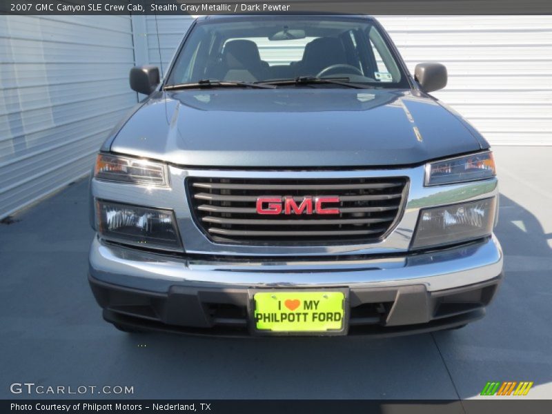 Stealth Gray Metallic / Dark Pewter 2007 GMC Canyon SLE Crew Cab