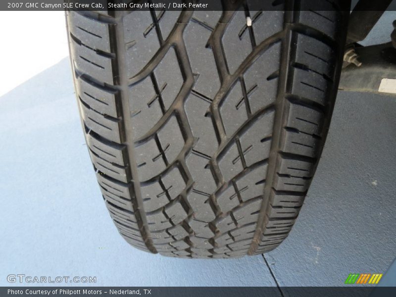 Stealth Gray Metallic / Dark Pewter 2007 GMC Canyon SLE Crew Cab