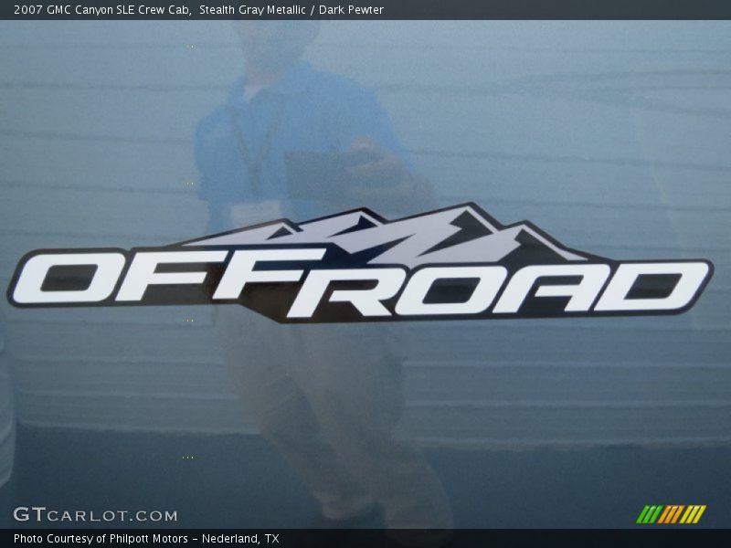 Stealth Gray Metallic / Dark Pewter 2007 GMC Canyon SLE Crew Cab