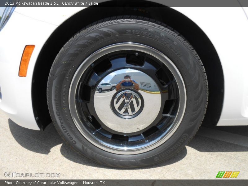 Candy White / Beige 2013 Volkswagen Beetle 2.5L