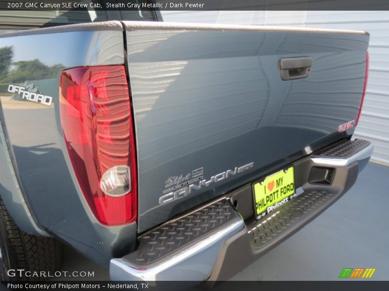 Stealth Gray Metallic / Dark Pewter 2007 GMC Canyon SLE Crew Cab