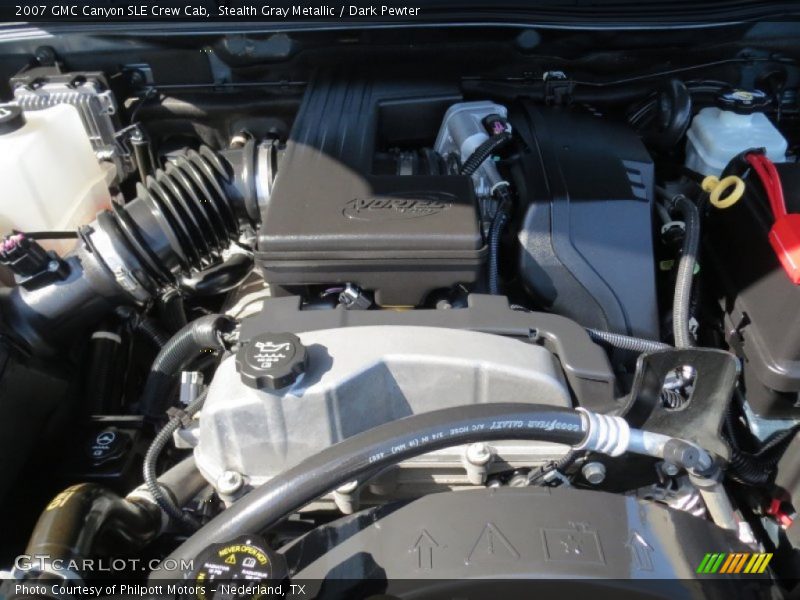 Stealth Gray Metallic / Dark Pewter 2007 GMC Canyon SLE Crew Cab