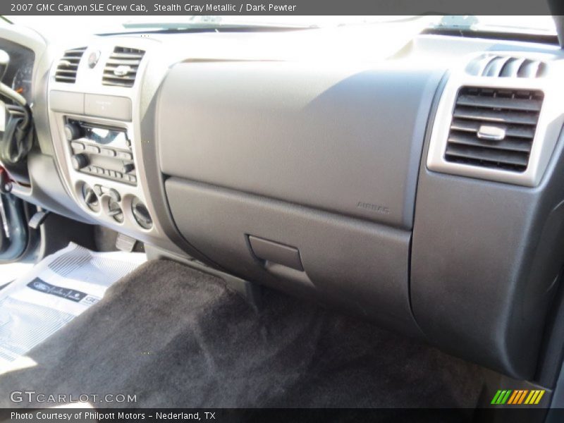 Stealth Gray Metallic / Dark Pewter 2007 GMC Canyon SLE Crew Cab