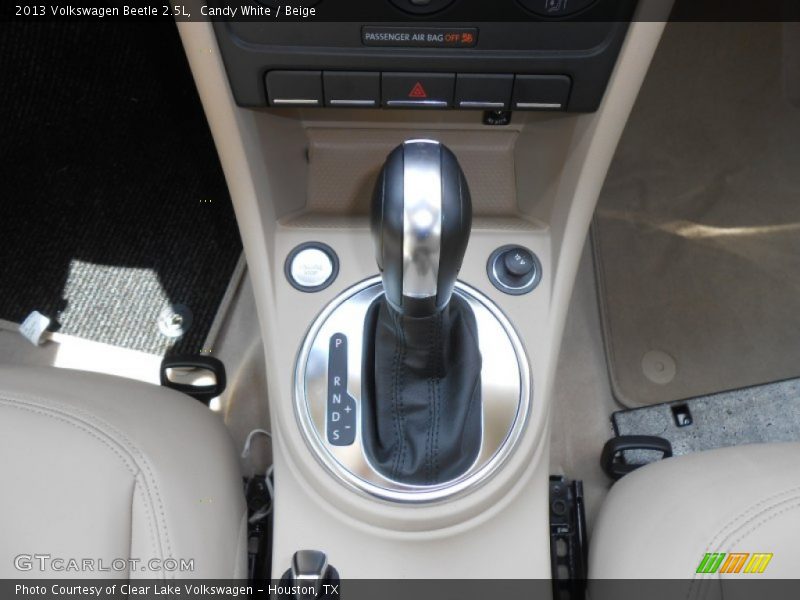 Candy White / Beige 2013 Volkswagen Beetle 2.5L