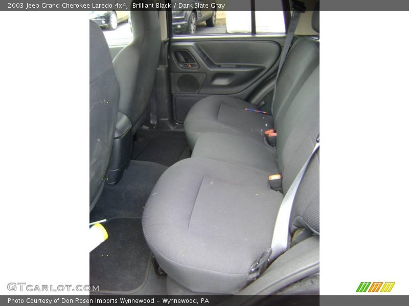 Brilliant Black / Dark Slate Gray 2003 Jeep Grand Cherokee Laredo 4x4