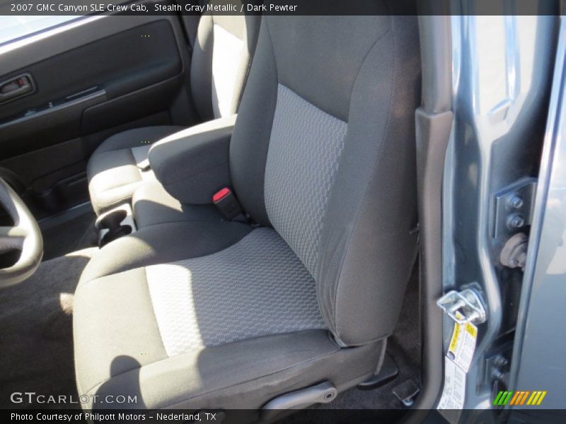 Stealth Gray Metallic / Dark Pewter 2007 GMC Canyon SLE Crew Cab