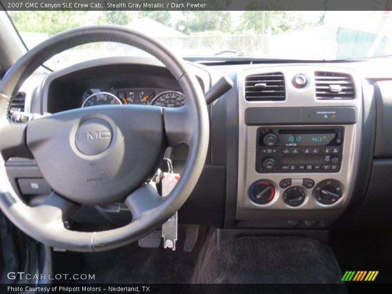 Stealth Gray Metallic / Dark Pewter 2007 GMC Canyon SLE Crew Cab