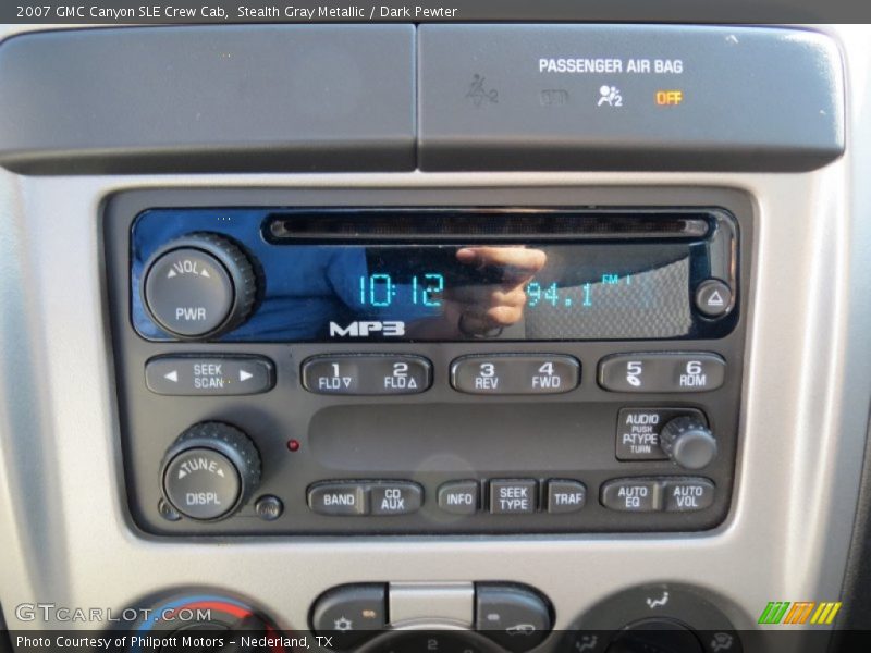 Stealth Gray Metallic / Dark Pewter 2007 GMC Canyon SLE Crew Cab