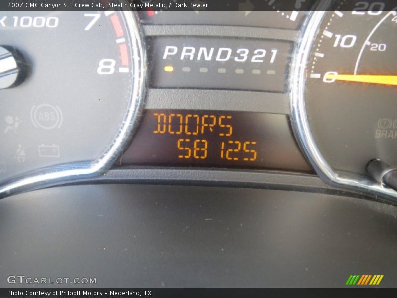 Stealth Gray Metallic / Dark Pewter 2007 GMC Canyon SLE Crew Cab