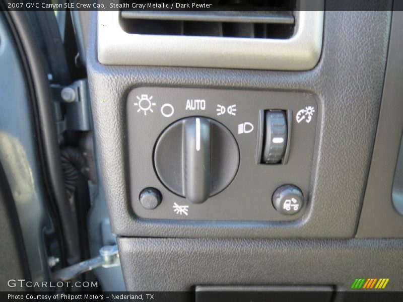 Stealth Gray Metallic / Dark Pewter 2007 GMC Canyon SLE Crew Cab