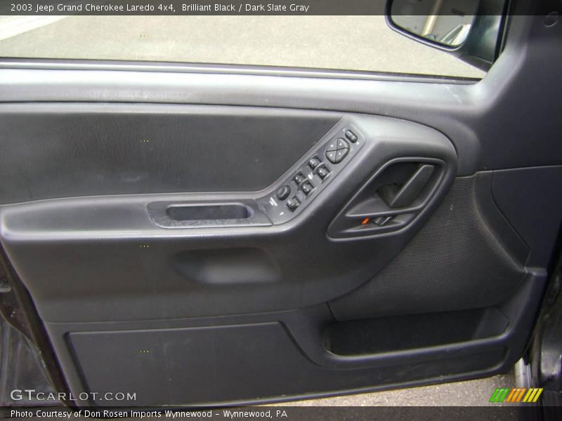 Brilliant Black / Dark Slate Gray 2003 Jeep Grand Cherokee Laredo 4x4