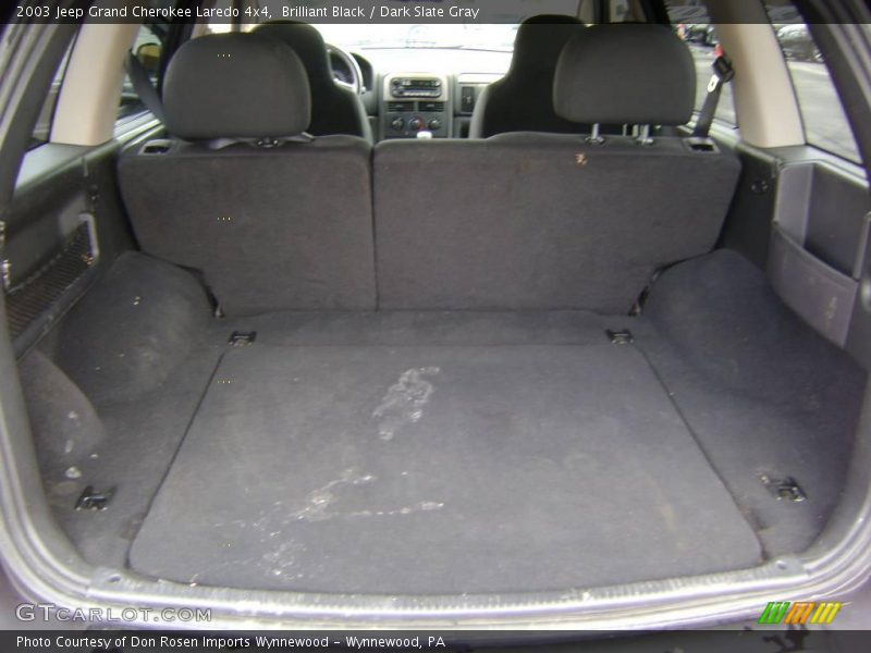 Brilliant Black / Dark Slate Gray 2003 Jeep Grand Cherokee Laredo 4x4