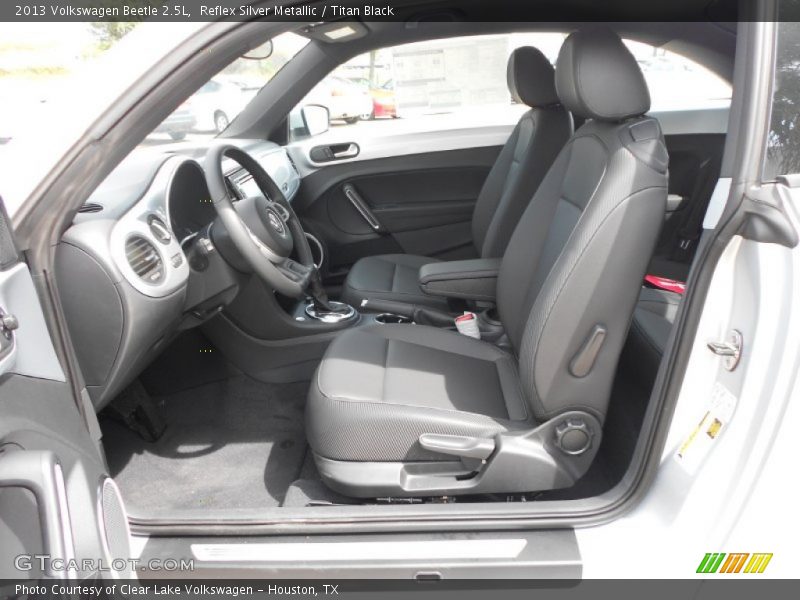 Reflex Silver Metallic / Titan Black 2013 Volkswagen Beetle 2.5L