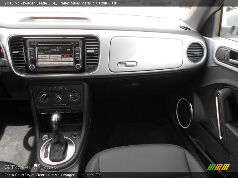 Reflex Silver Metallic / Titan Black 2013 Volkswagen Beetle 2.5L