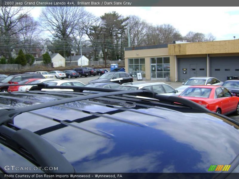 Brilliant Black / Dark Slate Gray 2003 Jeep Grand Cherokee Laredo 4x4