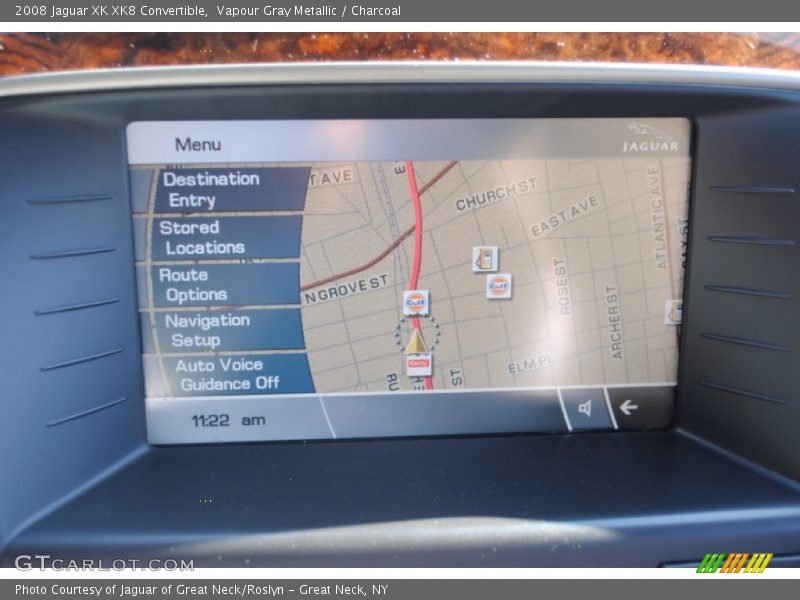 Navigation of 2008 XK XK8 Convertible