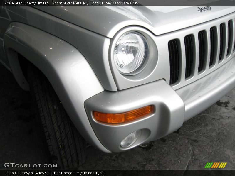 Bright Silver Metallic / Light Taupe/Dark Slate Gray 2004 Jeep Liberty Limited