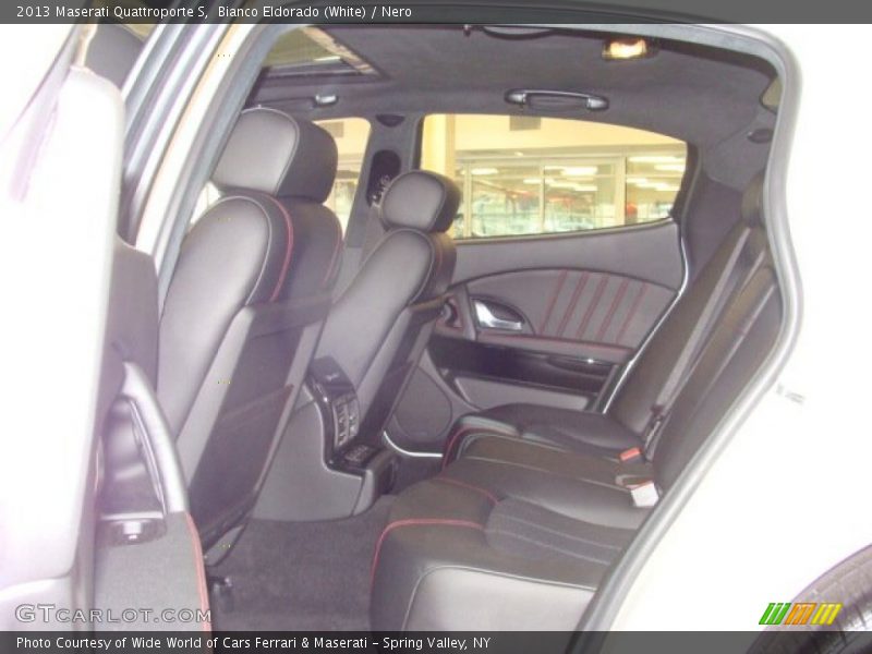 Bianco Eldorado (White) / Nero 2013 Maserati Quattroporte S