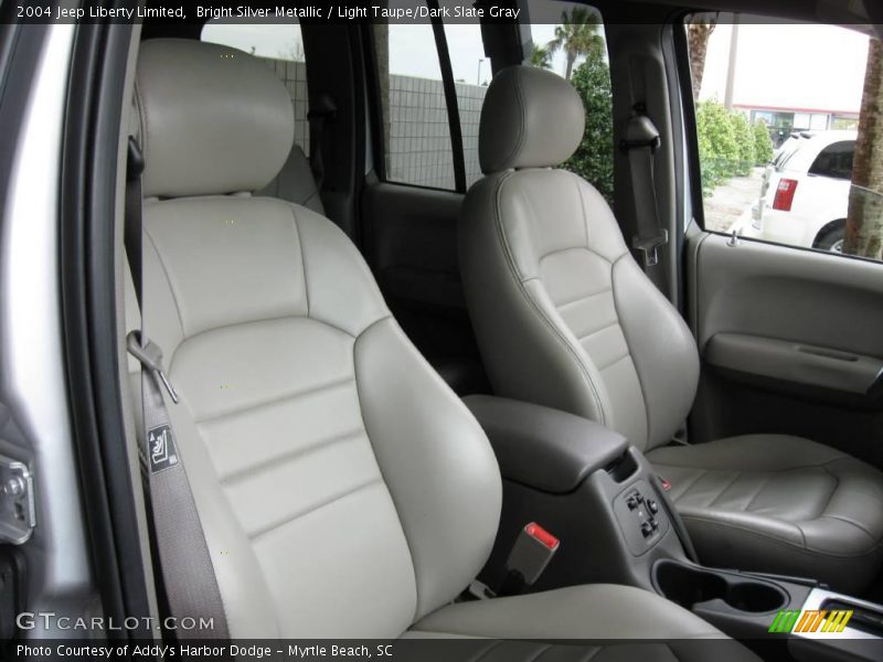 Bright Silver Metallic / Light Taupe/Dark Slate Gray 2004 Jeep Liberty Limited