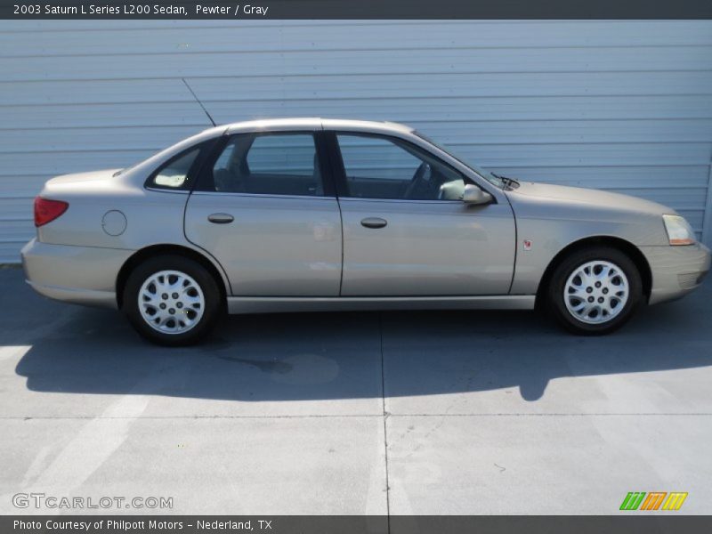 Pewter / Gray 2003 Saturn L Series L200 Sedan
