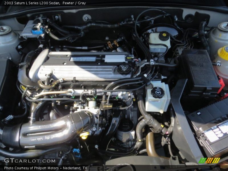 Pewter / Gray 2003 Saturn L Series L200 Sedan