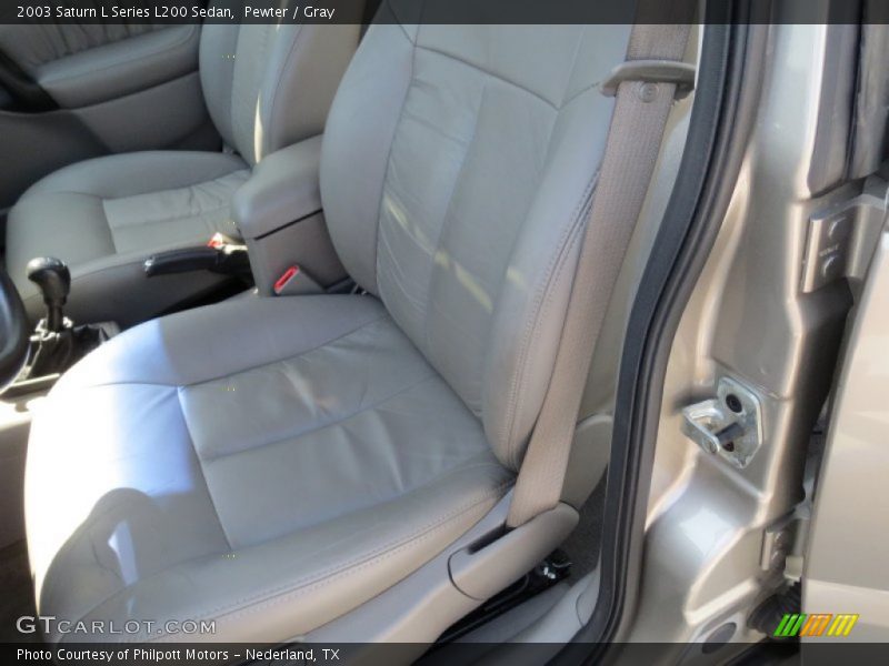 Pewter / Gray 2003 Saturn L Series L200 Sedan