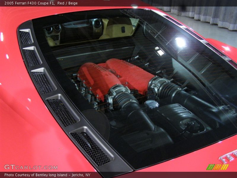 Red / Beige 2005 Ferrari F430 Coupe F1