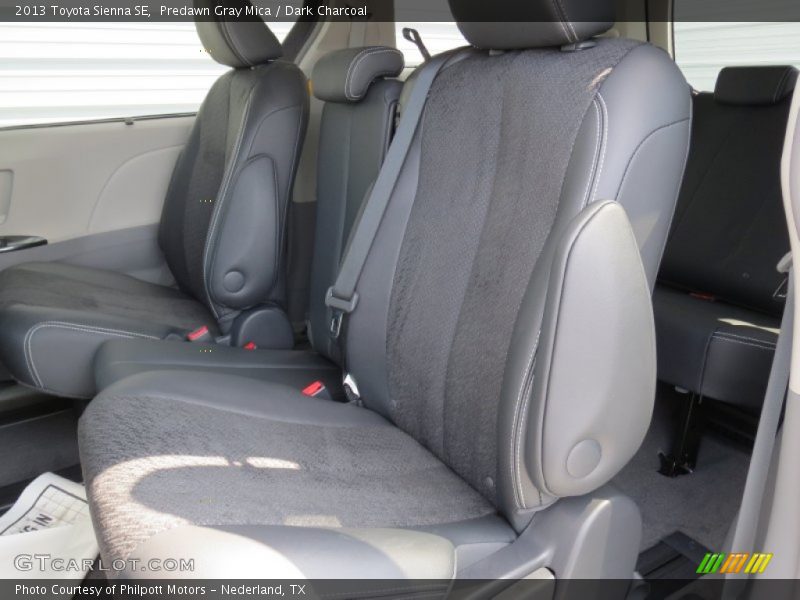 Predawn Gray Mica / Dark Charcoal 2013 Toyota Sienna SE
