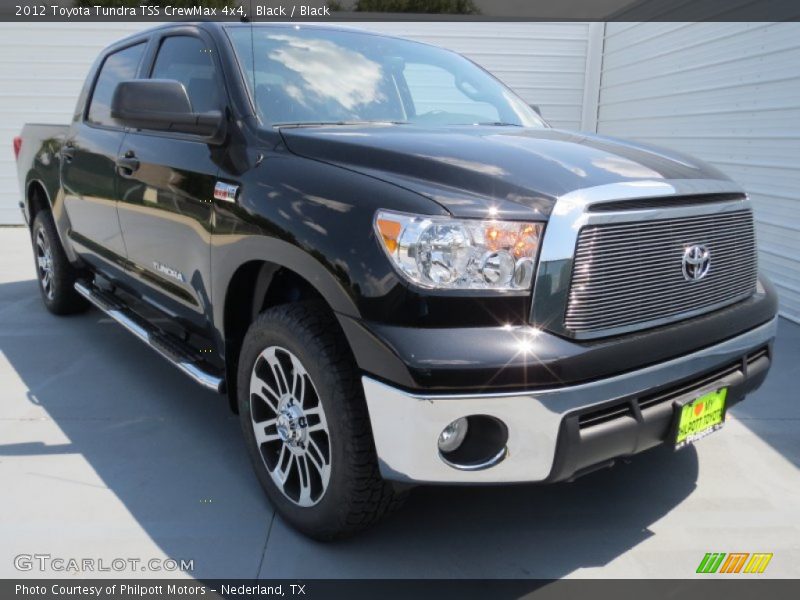 Black / Black 2012 Toyota Tundra TSS CrewMax 4x4