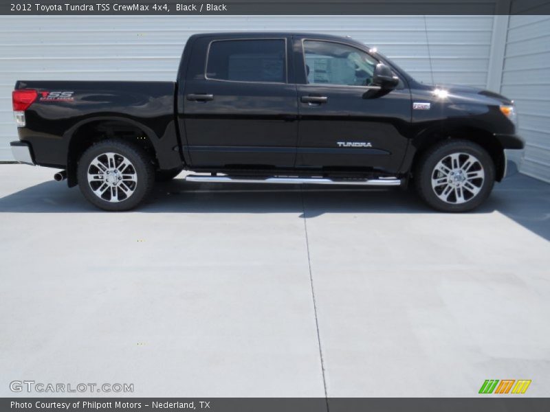 Black / Black 2012 Toyota Tundra TSS CrewMax 4x4
