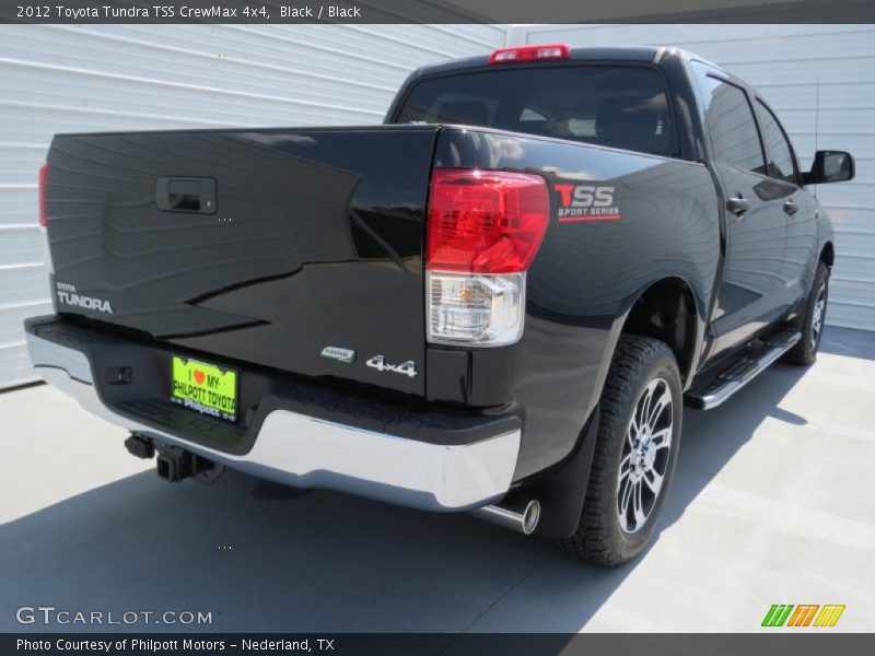 Black / Black 2012 Toyota Tundra TSS CrewMax 4x4