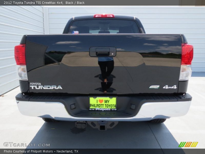 Black / Black 2012 Toyota Tundra TSS CrewMax 4x4