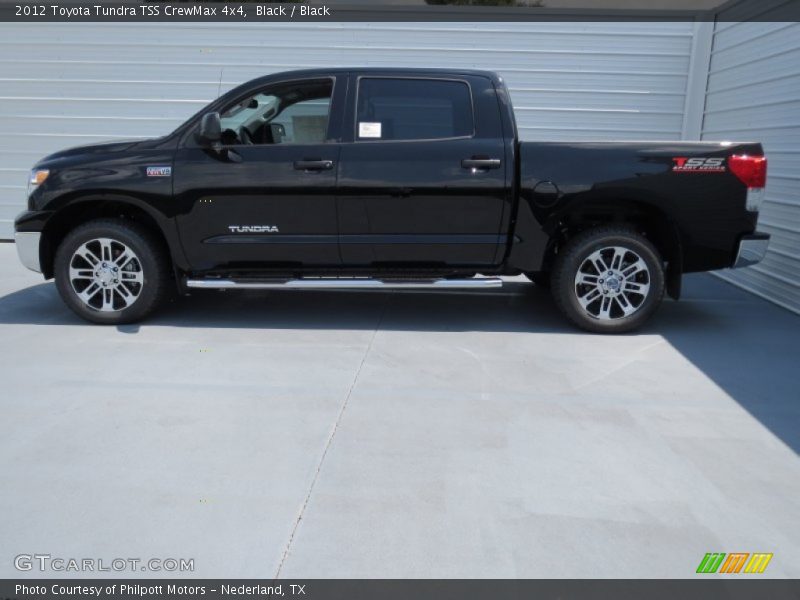 Black / Black 2012 Toyota Tundra TSS CrewMax 4x4